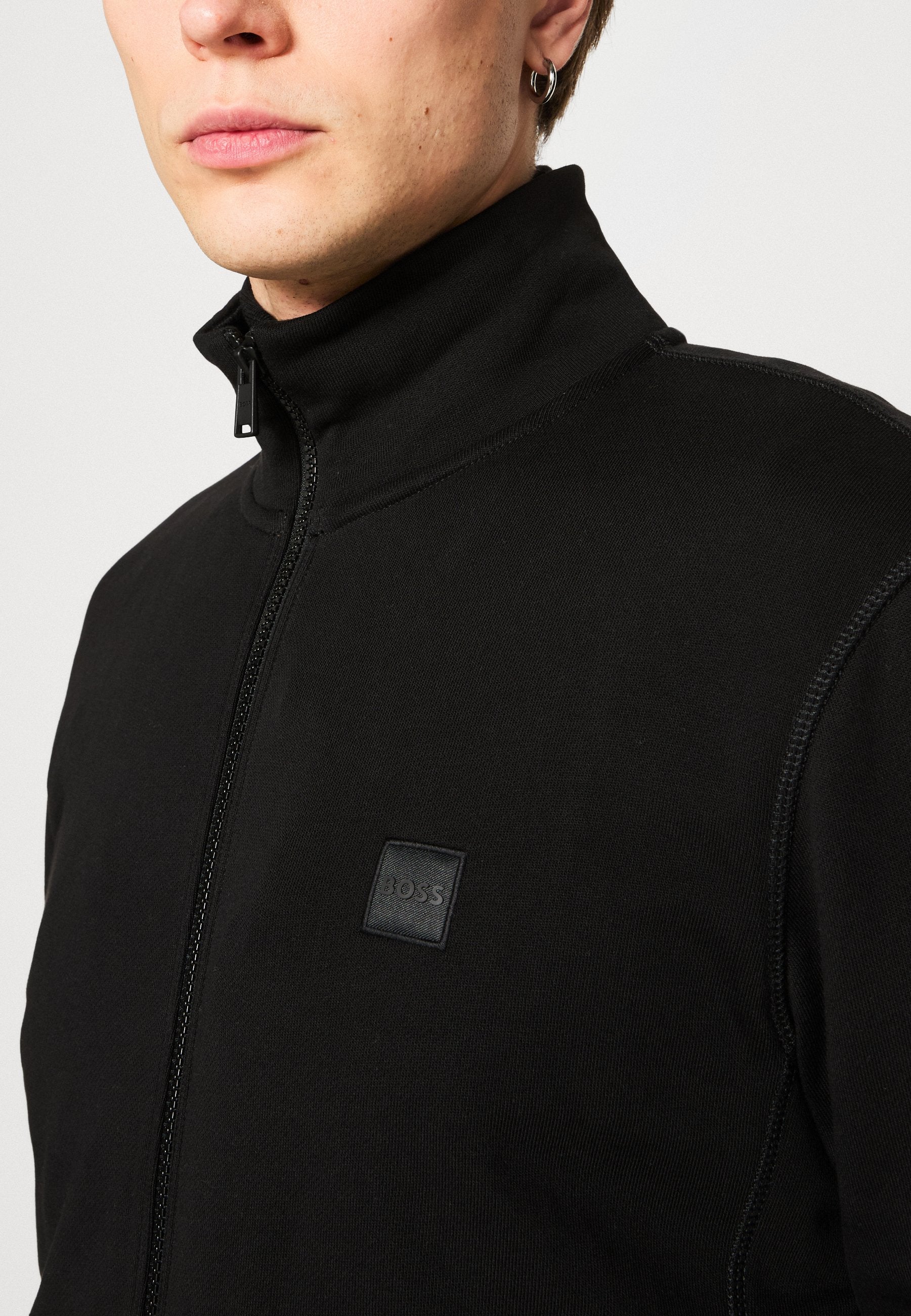 ZESTART - Zip-up sweatshirt - black