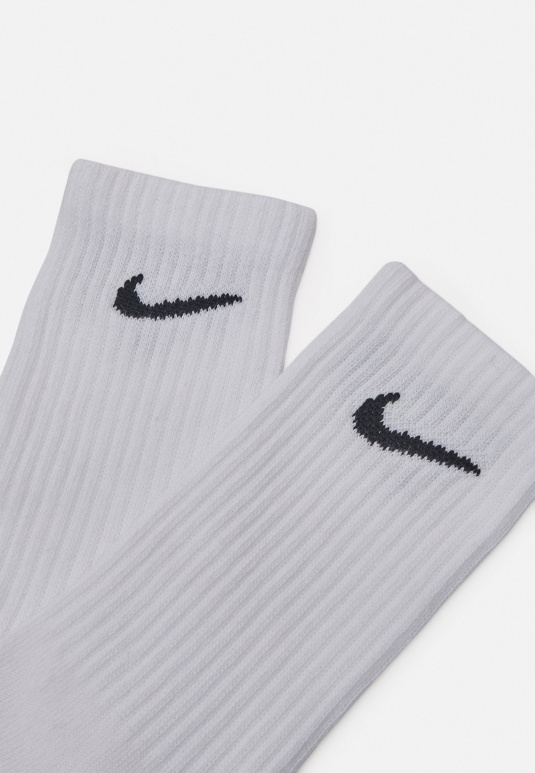 EVERYDAY LIGHTWEIGHT CREW UNISEX 3 PACK - Sports socks - white/black
