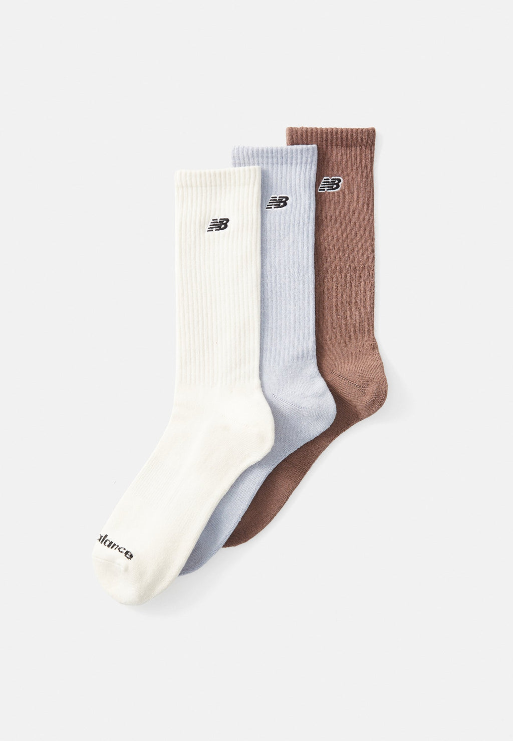 MEVSİMLİK ERİŞKİN UNISEX 3'LÜ PAKET - Çorap - bej/açık kahverengi/açık mavi