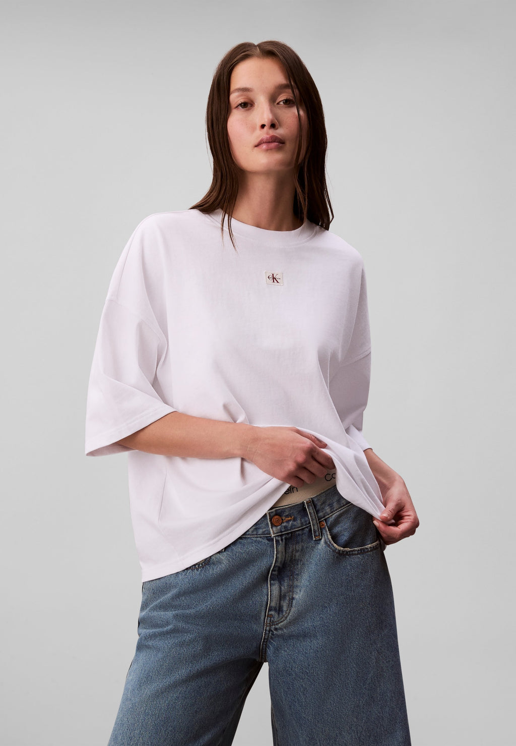 Basic T-shirt - brilliant white