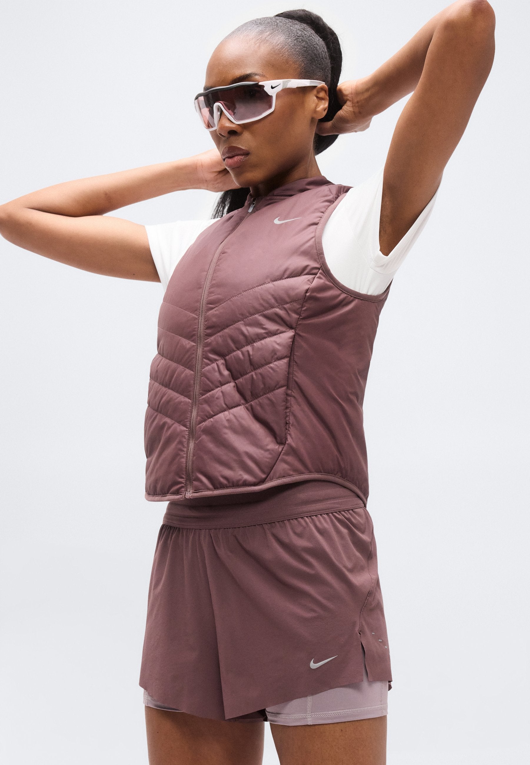 SWIFT - 2-in-1 shorts - tattoo/light violet ore