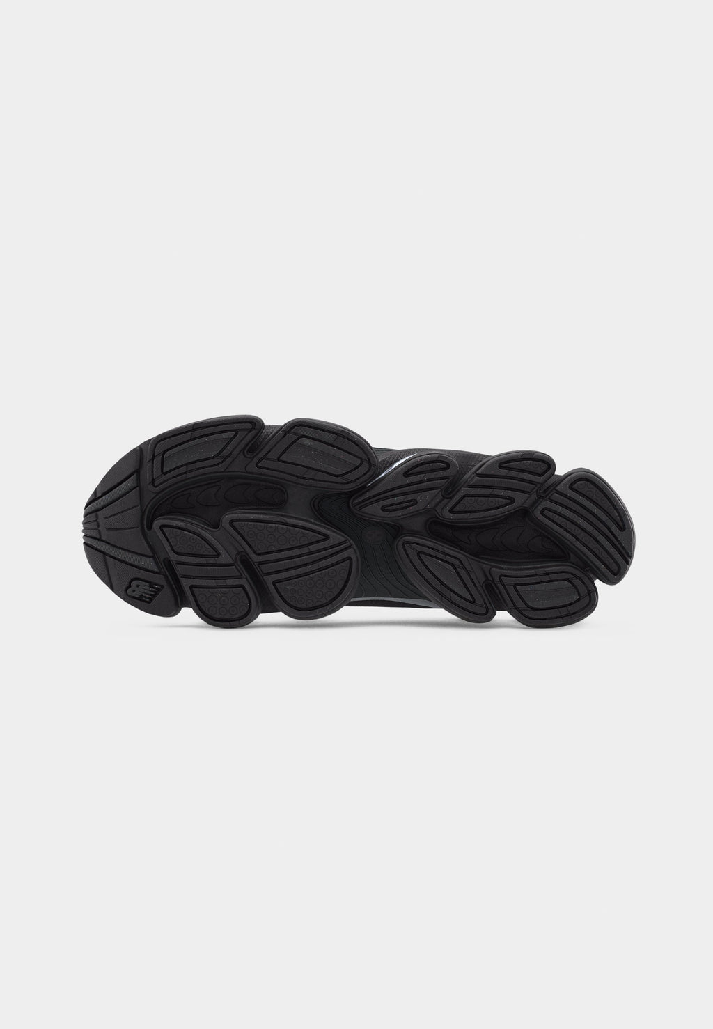 U2000 UNISEX - Trainers - black/silver-coloured metallic