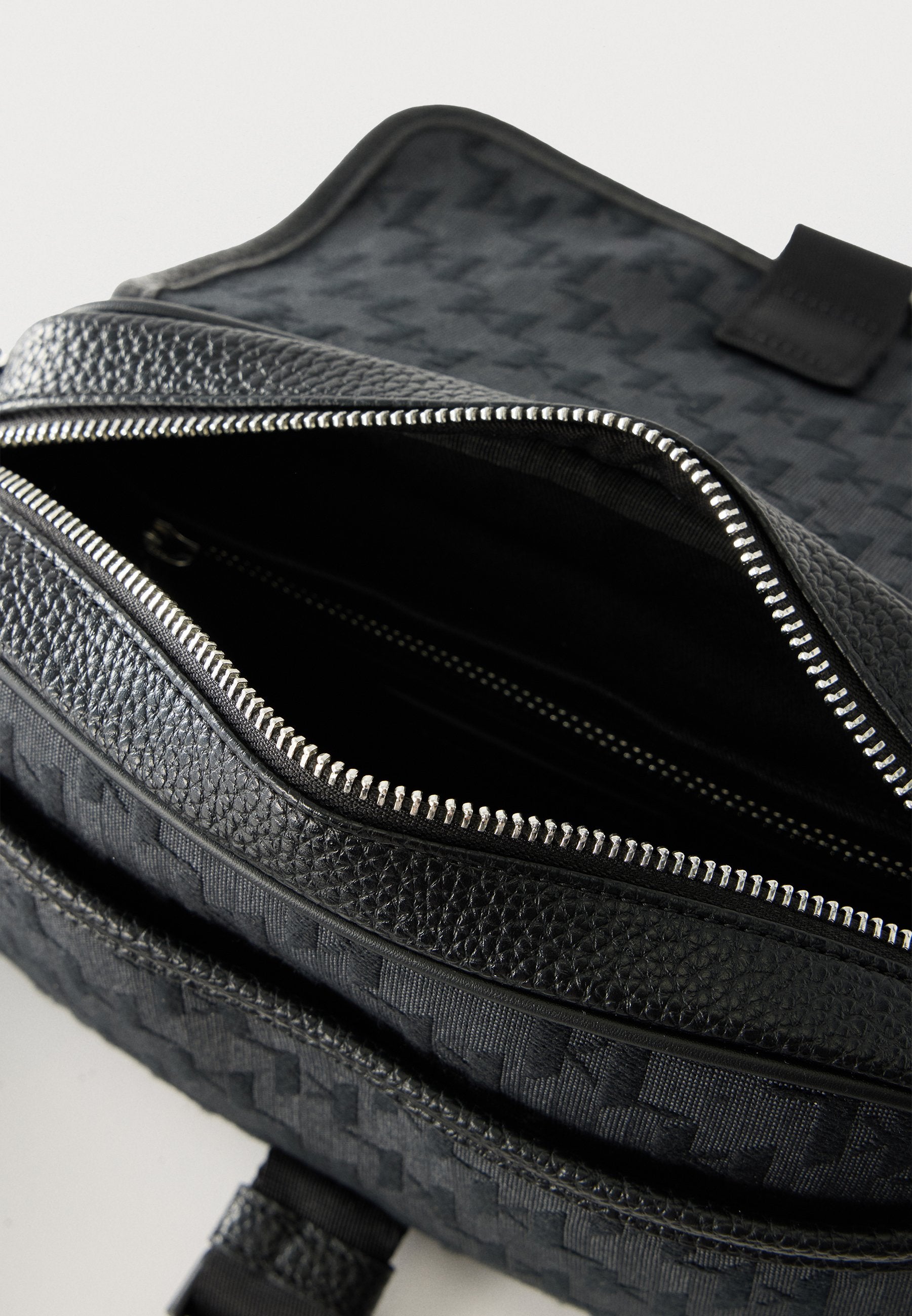 MONOGRAM MESSENGER - Cross body bag - black