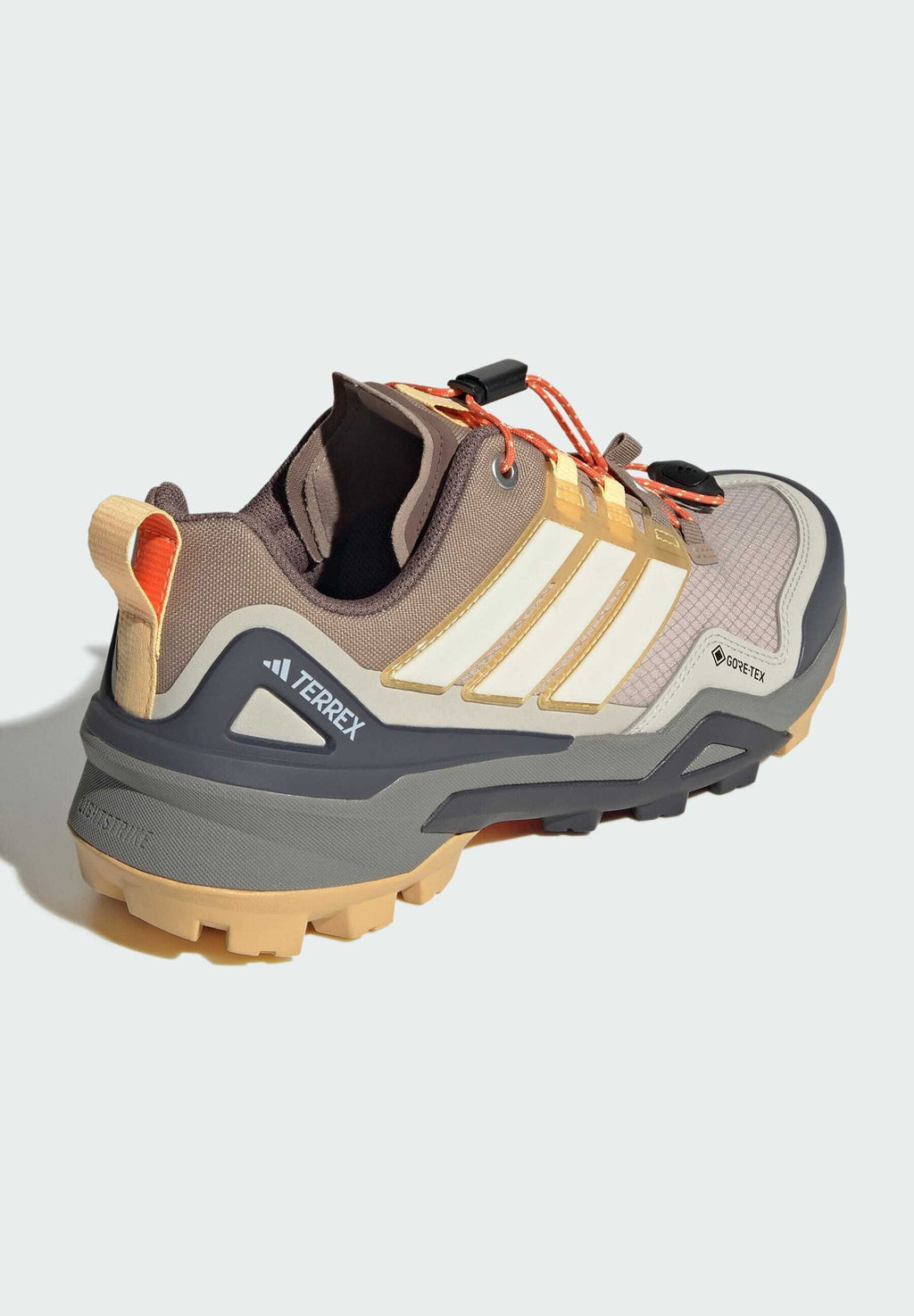 TERREX SKYCHASER GTX W - Hiking shoes - taupe off white ice tangerine
