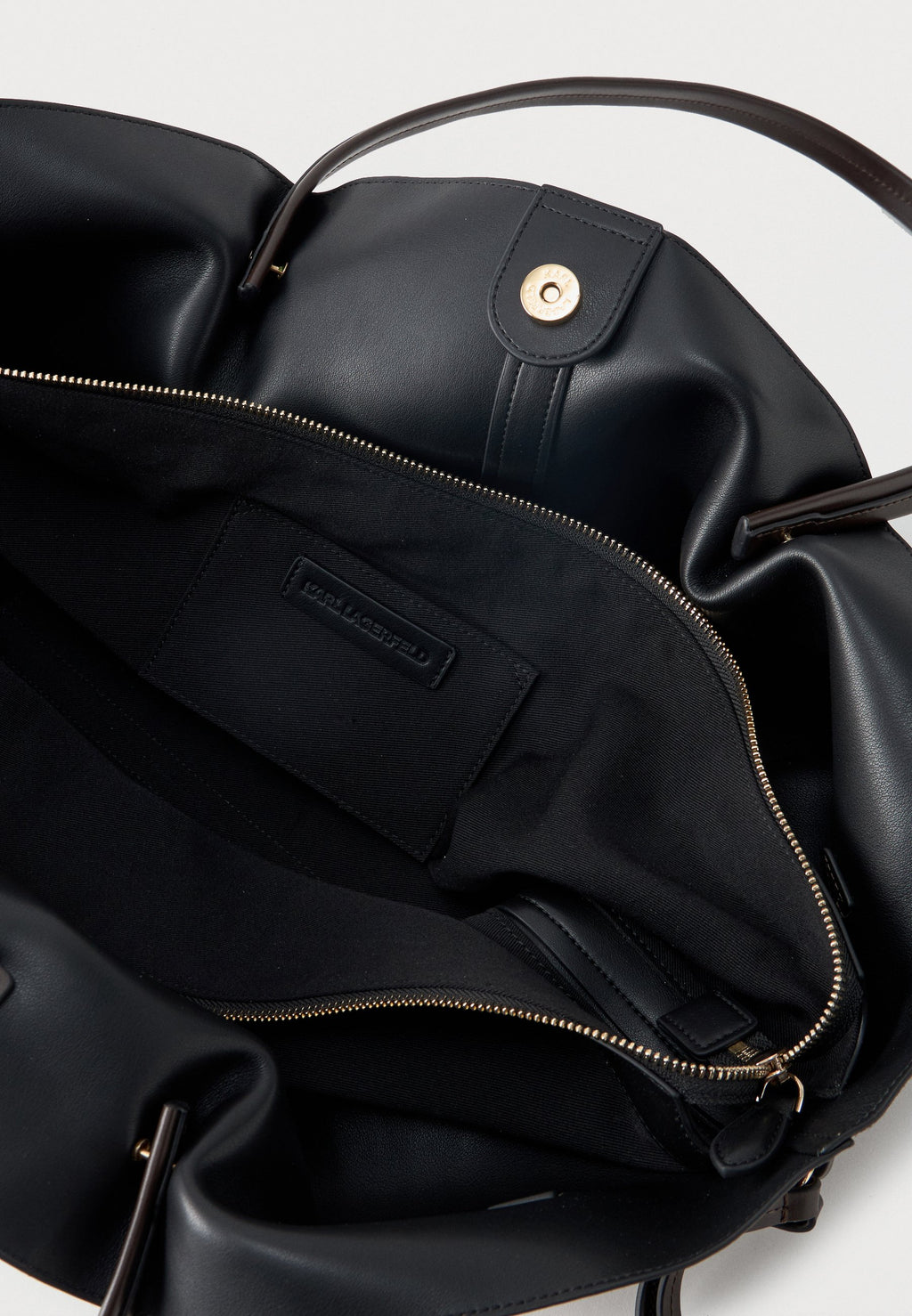 EXCLUSIVE PIERCED TOTE - Tote bag - tobacco