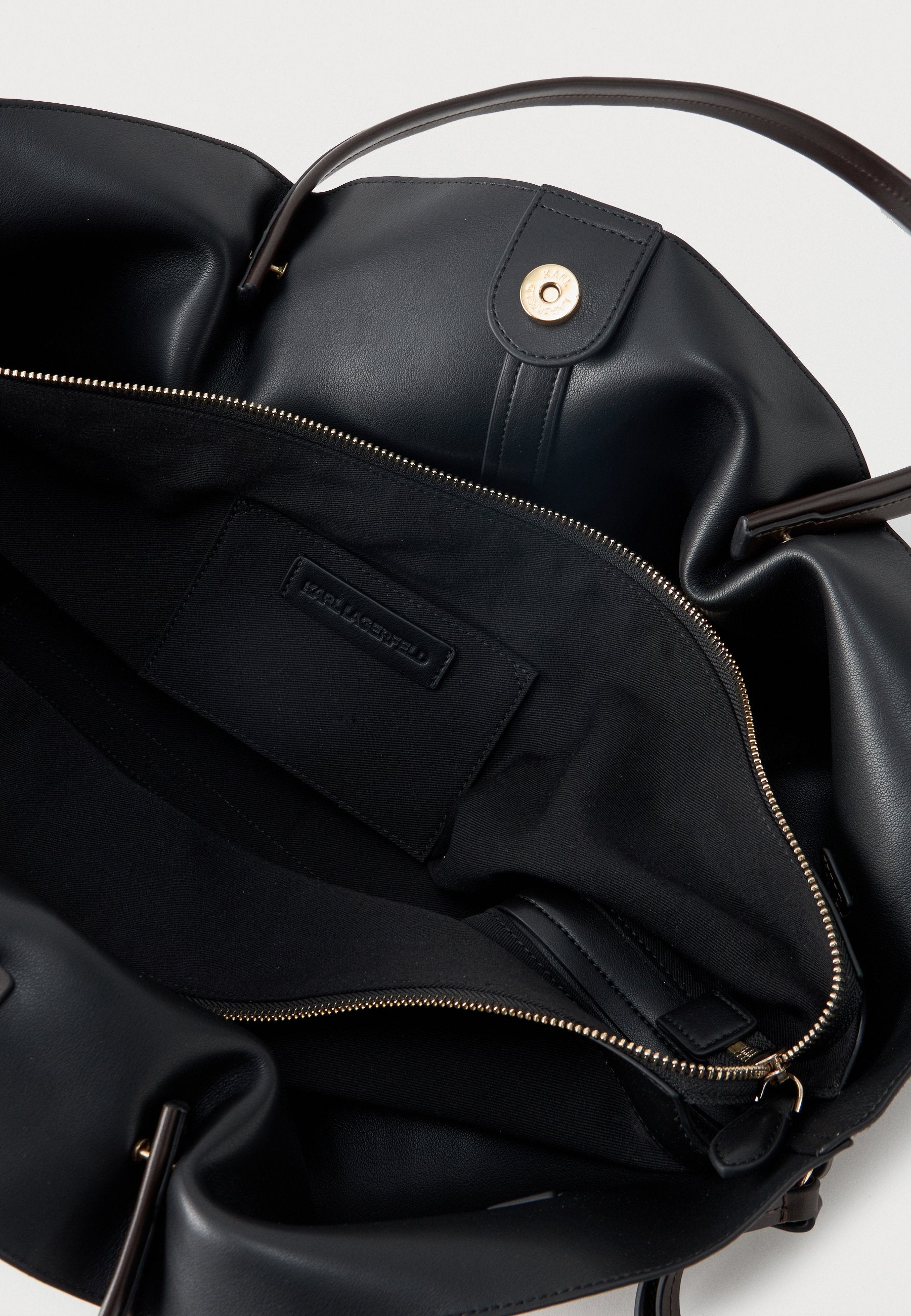 EXCLUSIVE PIERCED TOTE - Tote bag - tobacco