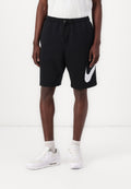 CLUB - Tracksuit bottoms - black/white