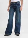 Flared fit JXROME MW JEANS C249 DNM NOOS - Flared Jeans - dark blue denim