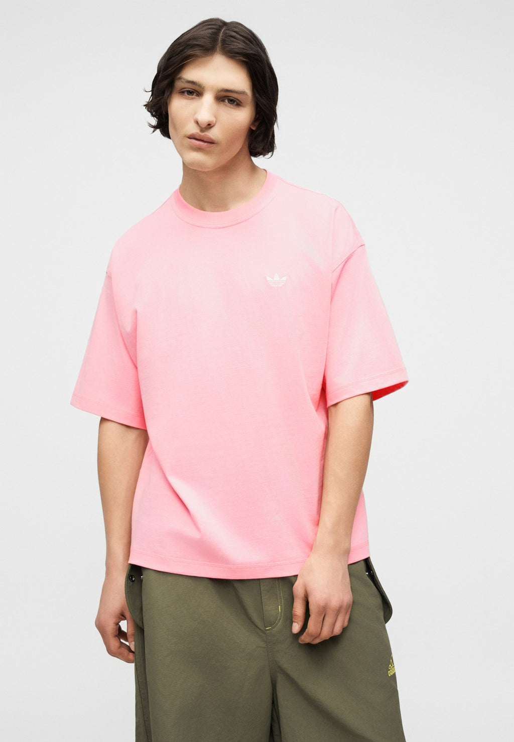 BOXY TEE UNISEX - Basic T-shirt - light pink