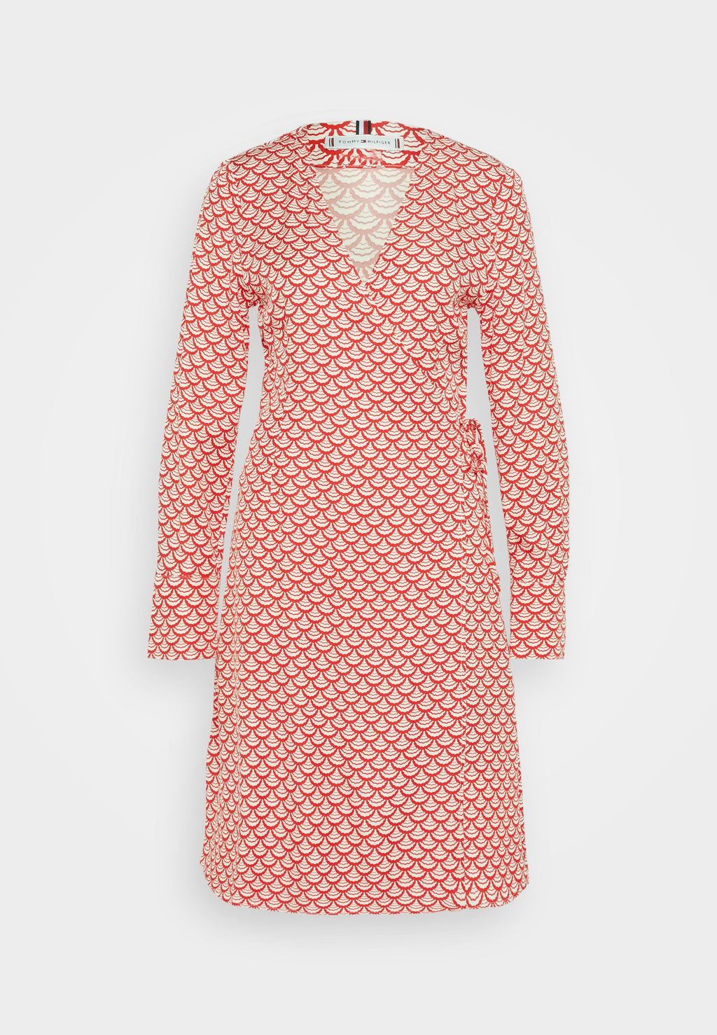 SEAL KNEE DRESS - Day dress - varsity seal/daring scarlet