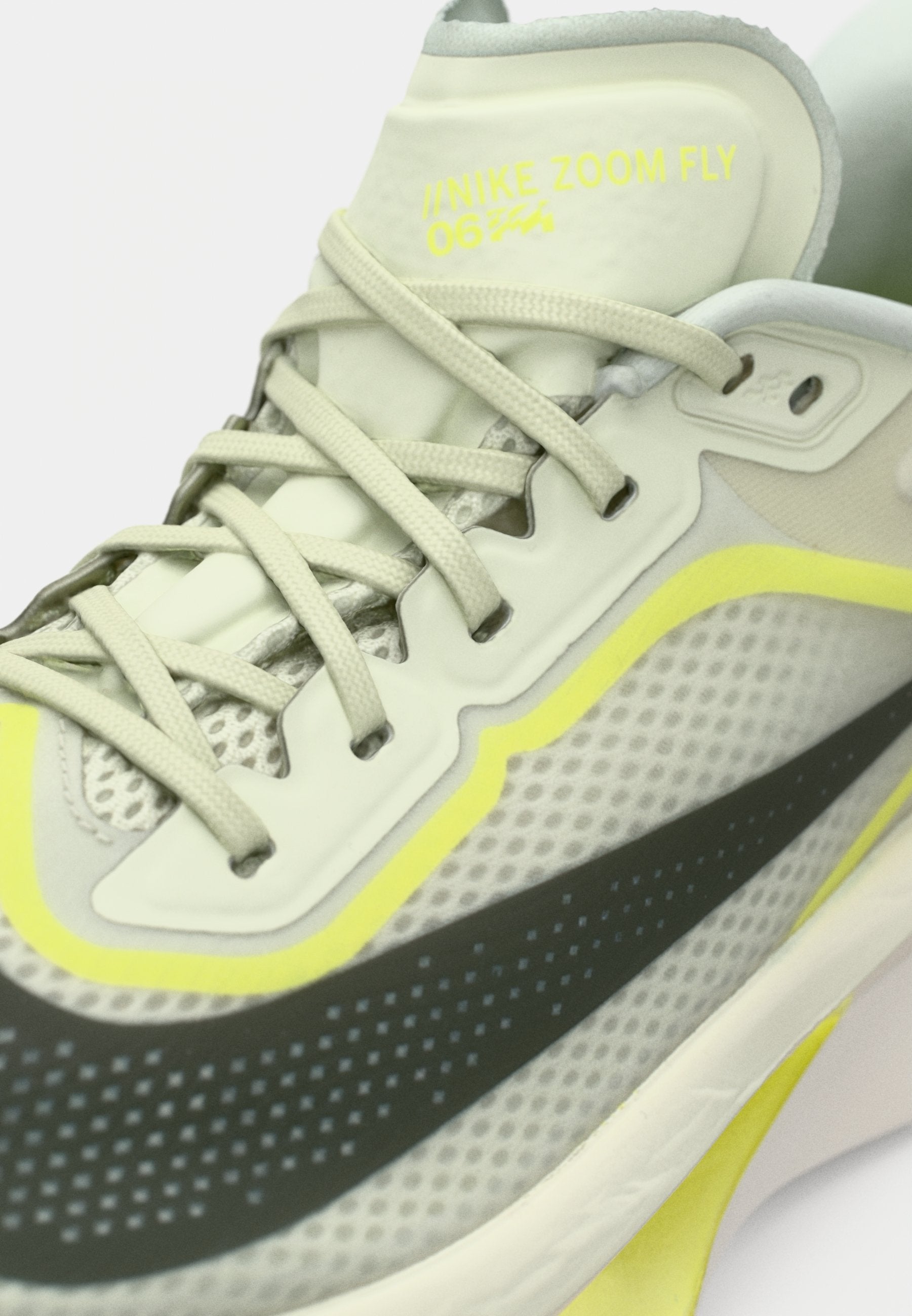 ZOOM FLY  - Road running shoes - sea glass/sequoia/ultralime/phantom/football grey/iron purple