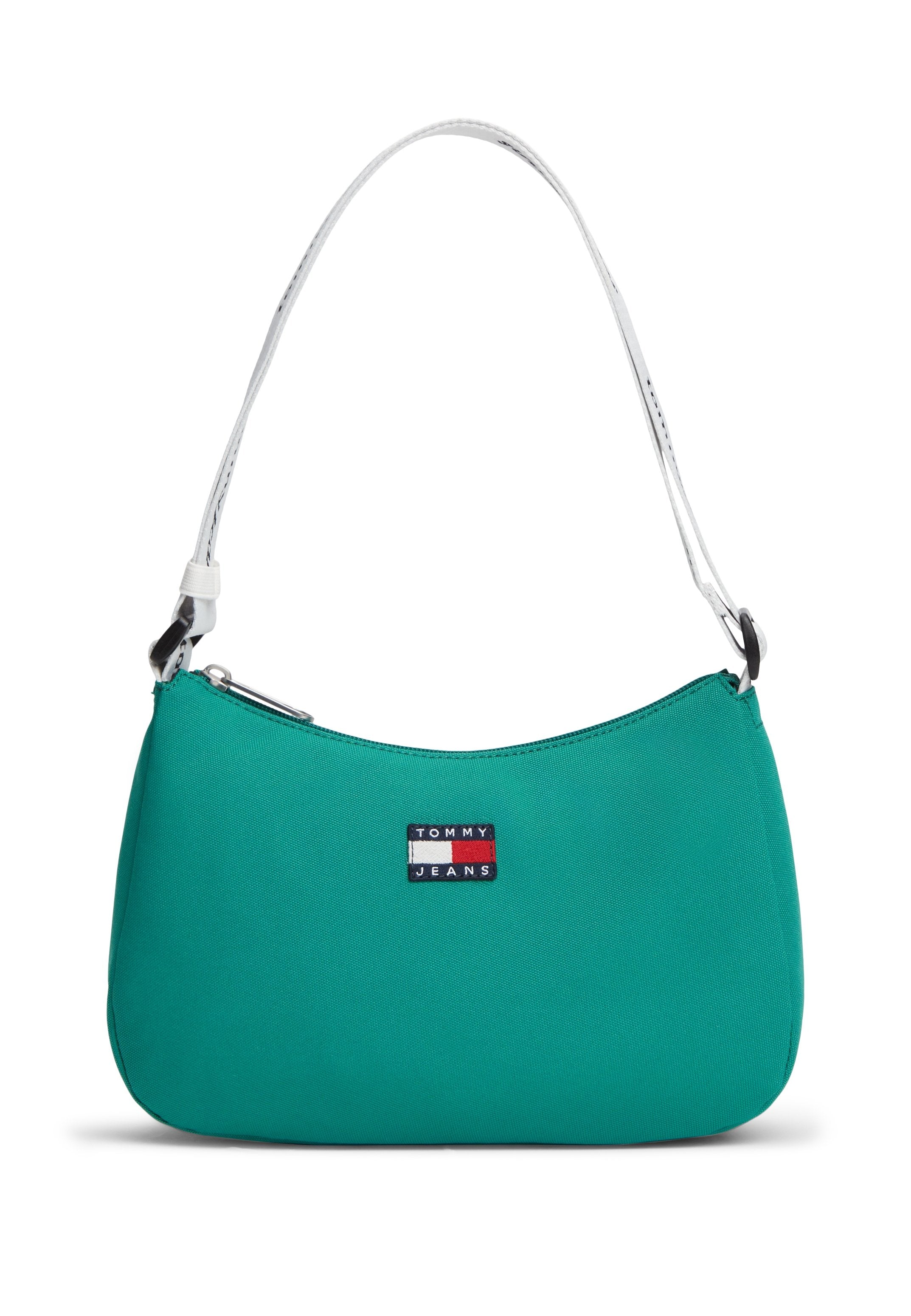 ESSENTIAL REPEAT LOGO SHOULDER BAG - Handbag - deep pine