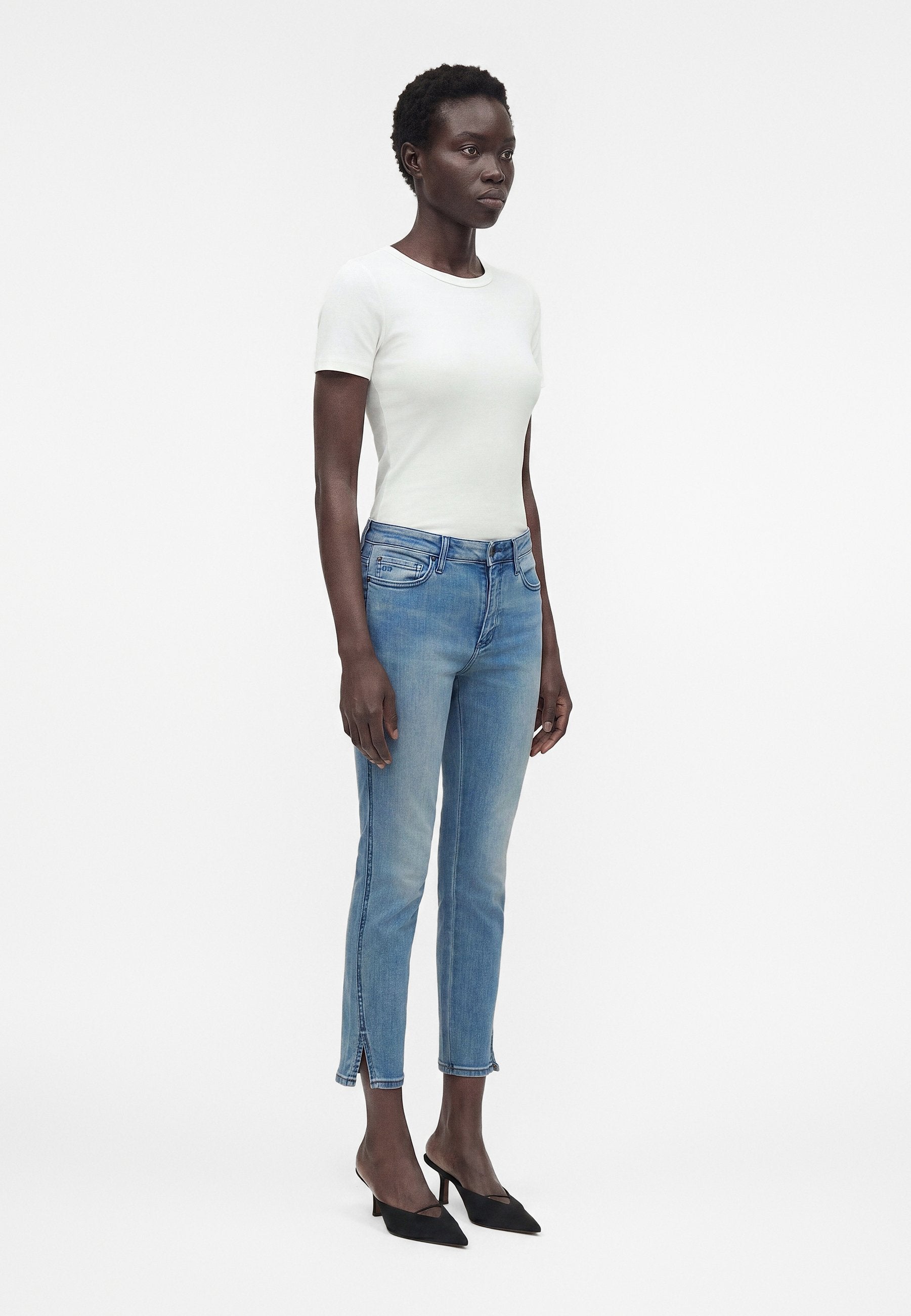 POCKETS PANT - Slim fit jeans - blue denim