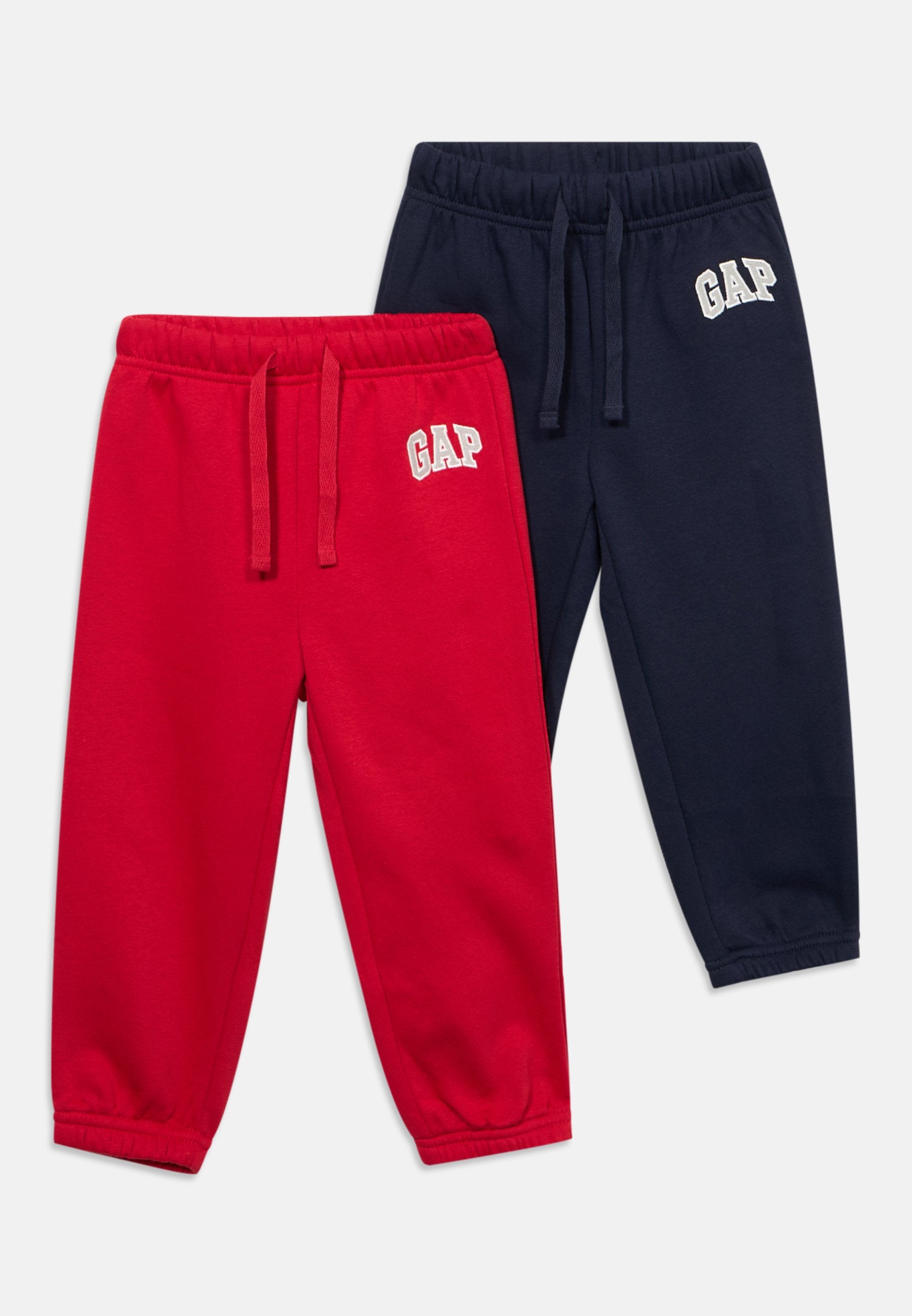 LOGO UNISEX 2 PACK - Tracksuit bottoms - modern red
