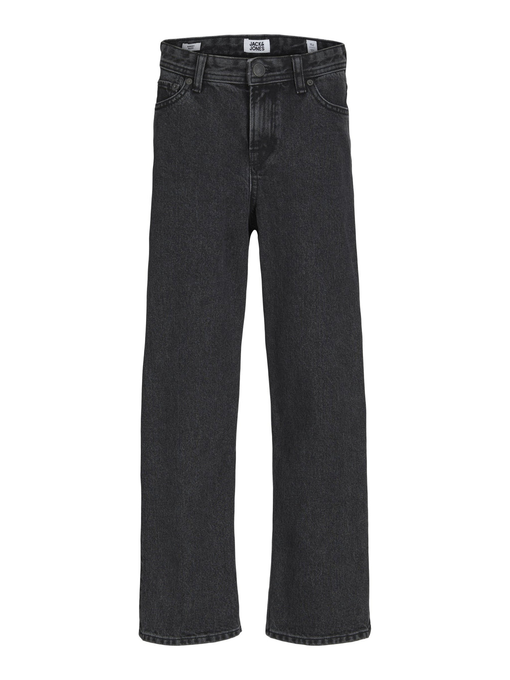 gy fit JJIALEX JJORIGINAL AKM 823 NOOS JNR Junior - Flared Jeans - black denim