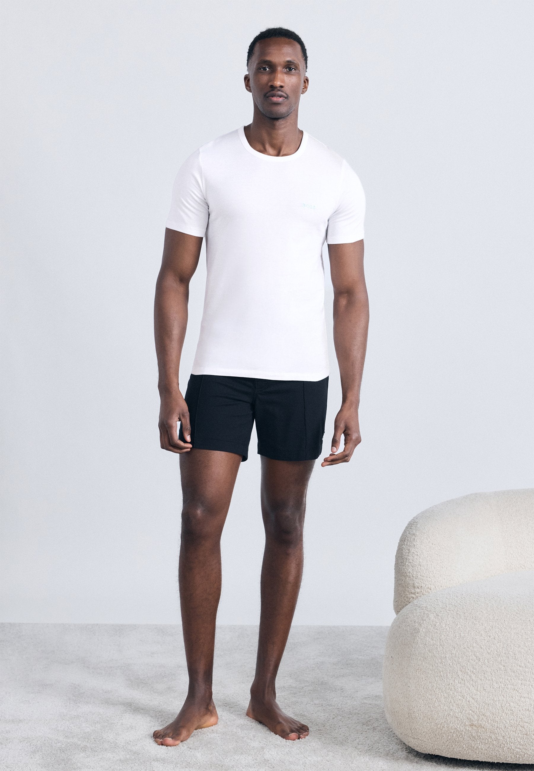 CLASSIC 3 PACK - Undershirt - white/light blue/beige