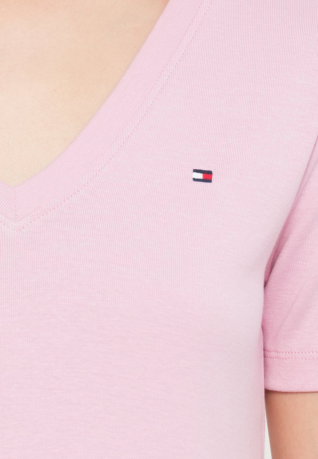 SLIM CODY V NECK - T-shirt basique - bonita pink