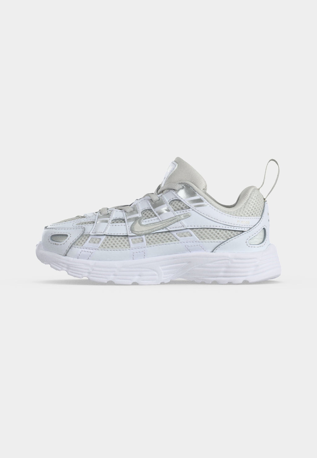 P 6000 UNISEX - Baskets - nuance platine/blanc/argenté métallique