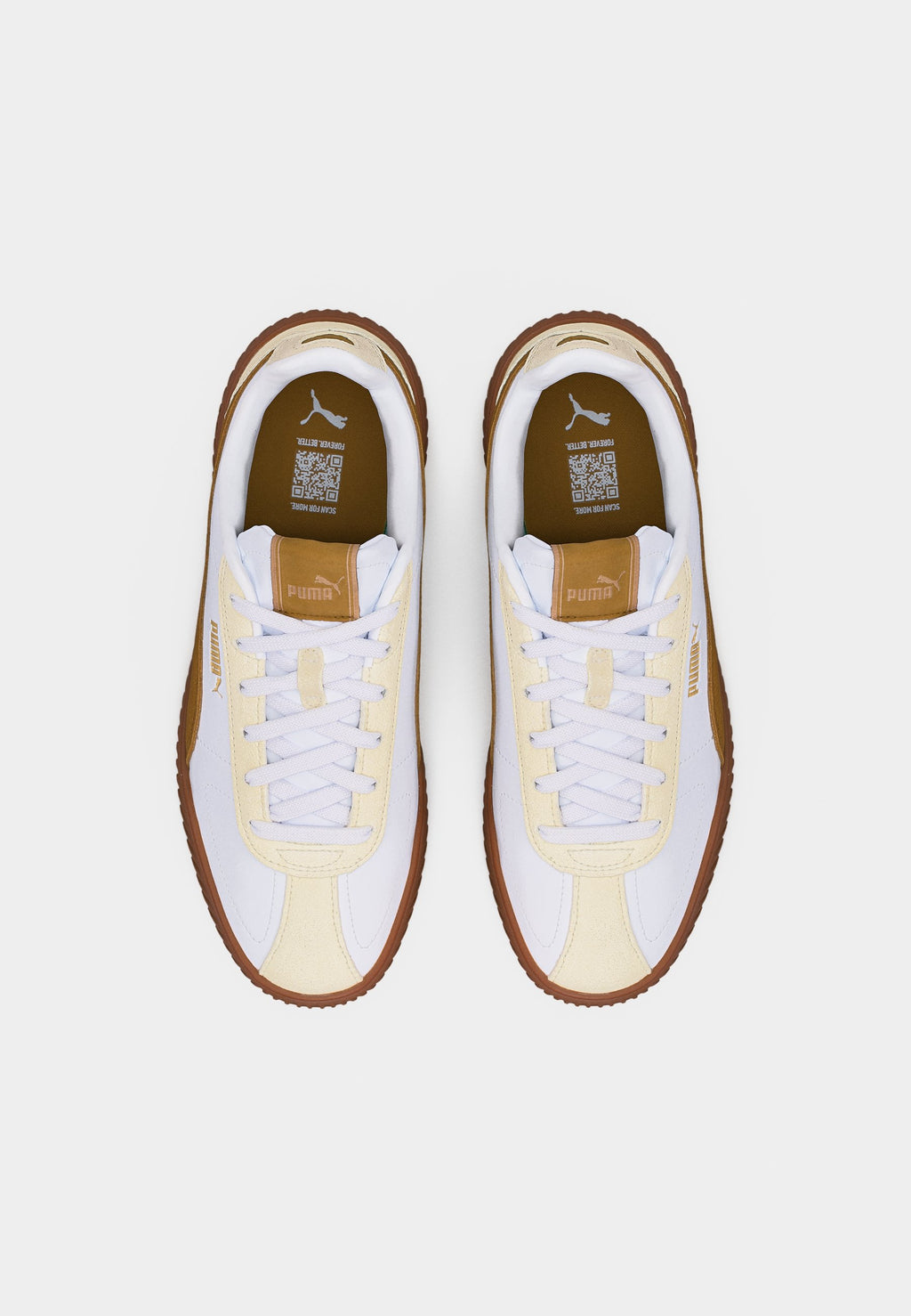 CLUB KAYZER OG UNISEX - Baskets - white/aged copper/vapor gray