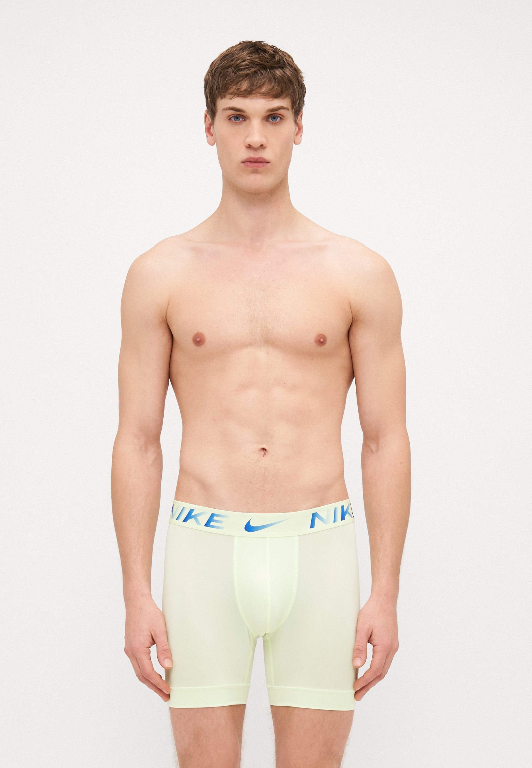 BRIEF 3 PACK - Boxer briefs - dark blue/neon yellow/light blue