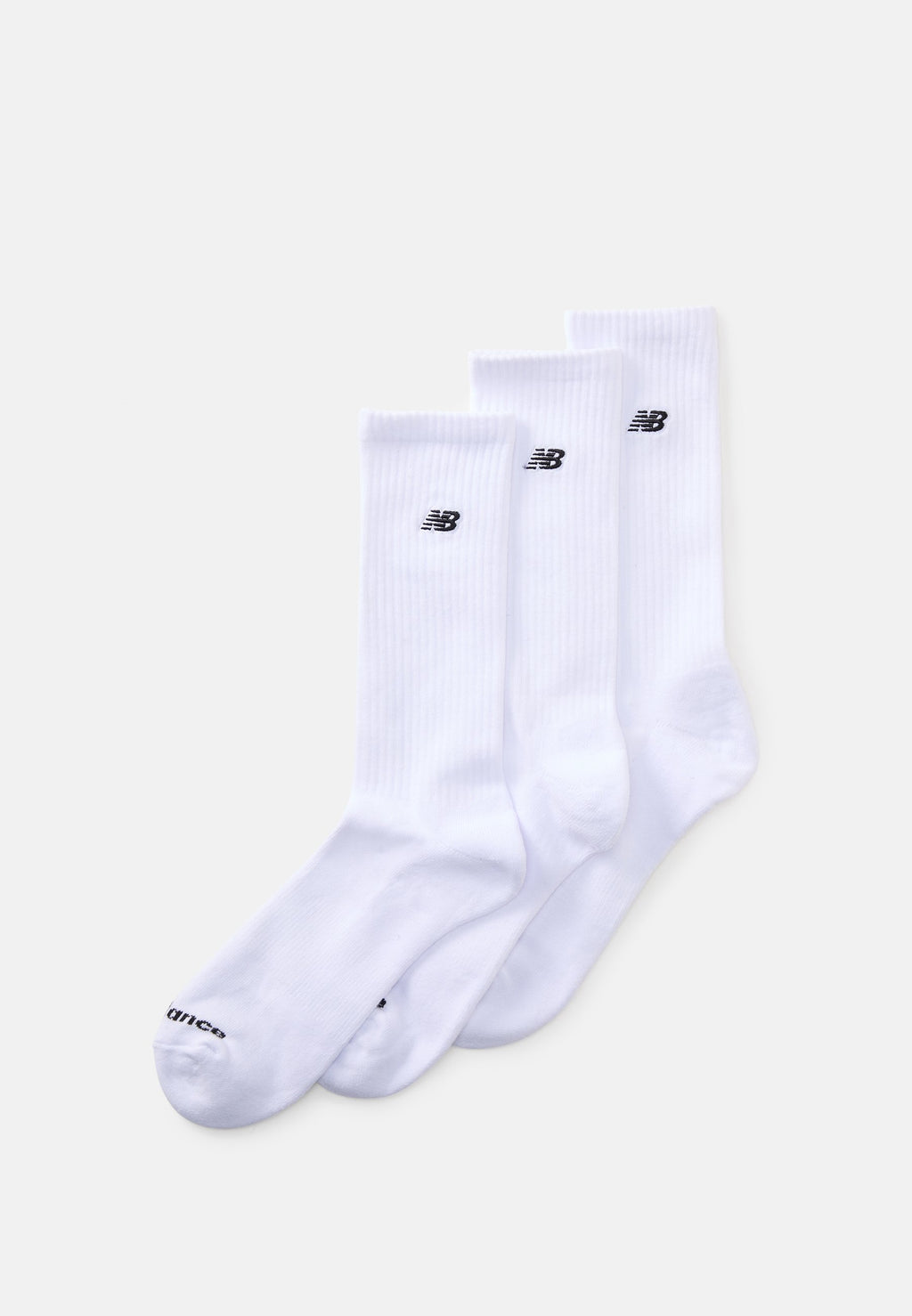 PATCH LOGO CREW UNISEX 3 PACK - Socks - white