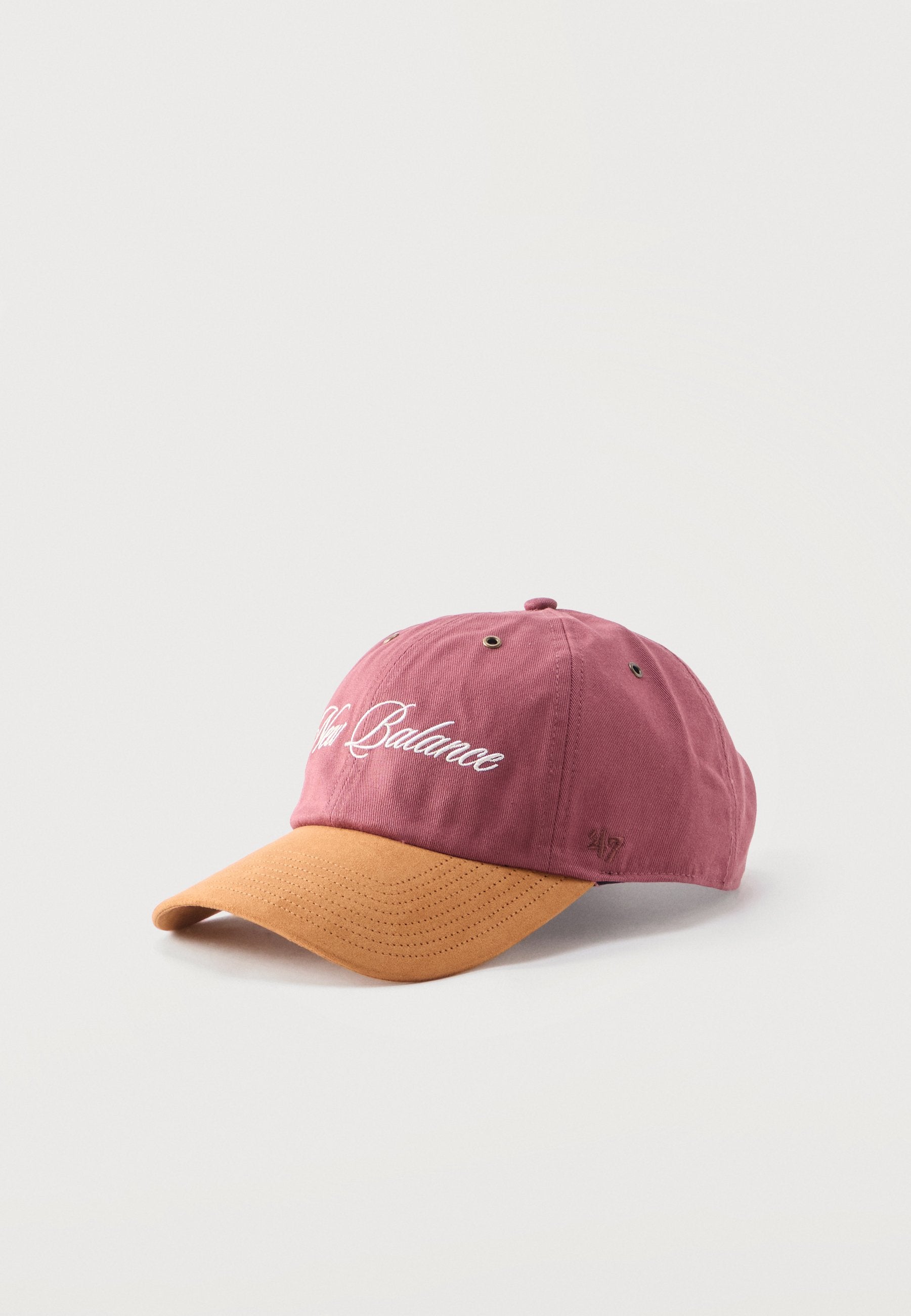 SCRIPT CLEAN UP UNISEX - Cap - washed burgandy