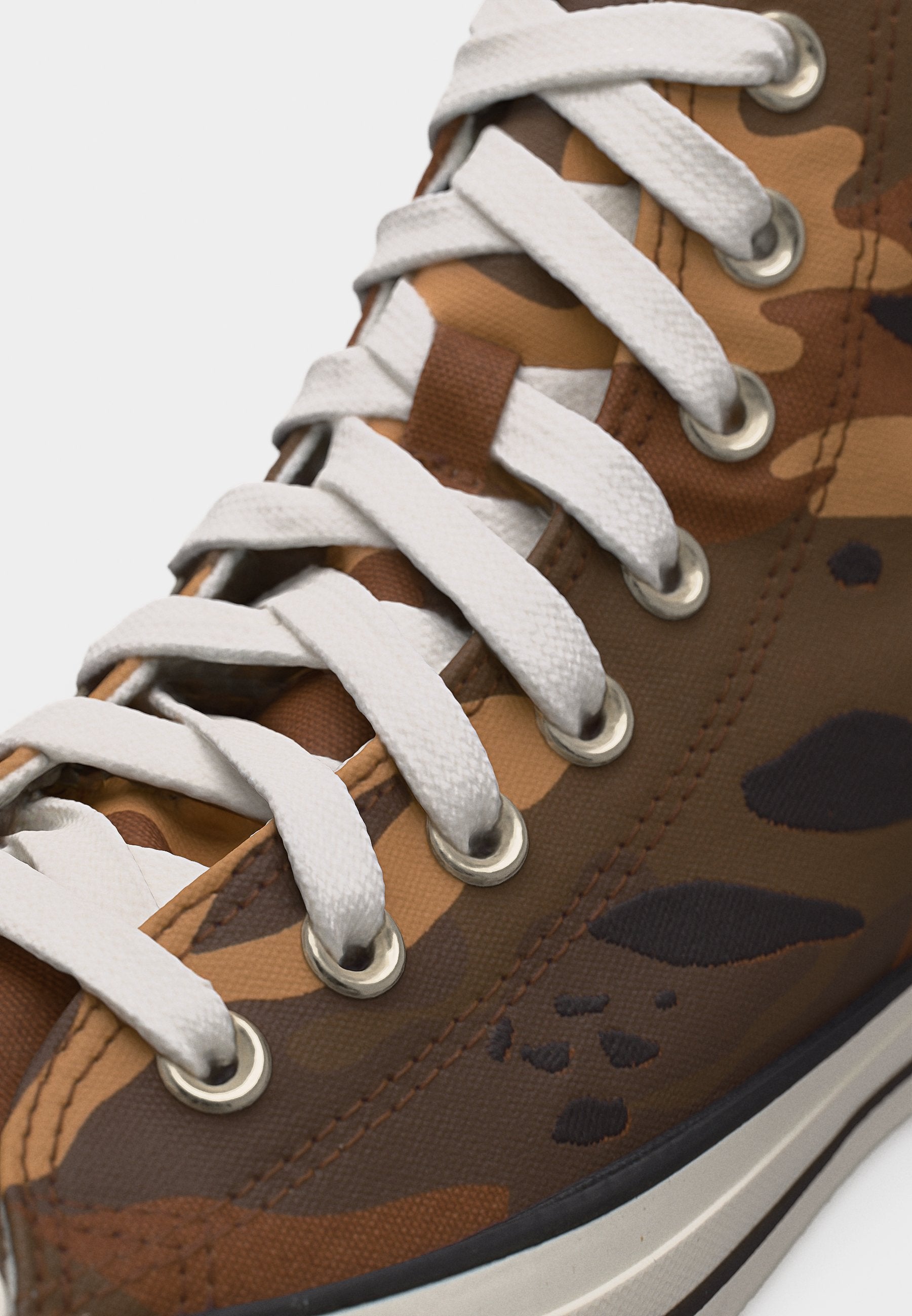 CHUCK TAYLOR ALL STAR WIDE UNISEX - High-top trainers - dark whiskey/vintage white/black