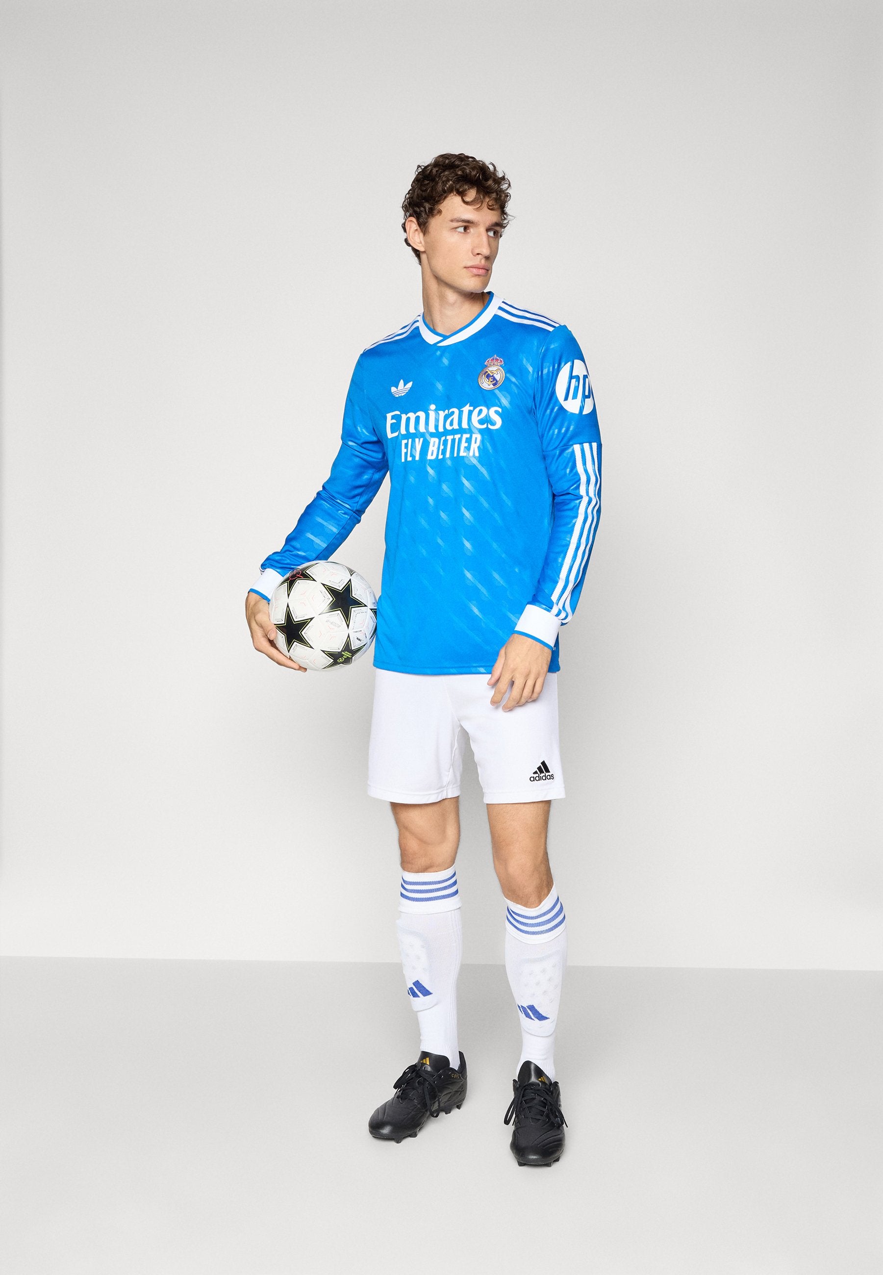 MAILLOT TROISIÈME REAL MADRID 25/26 MANCHES LONGUES - Maillot de football - bleu oiseau