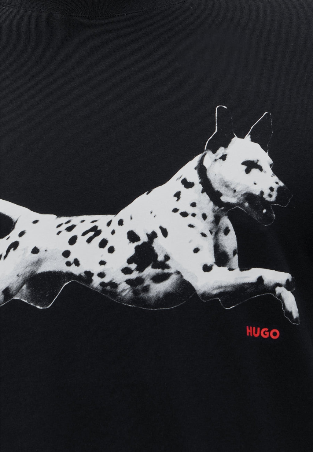 DIRUNN - Print T-shirt - black