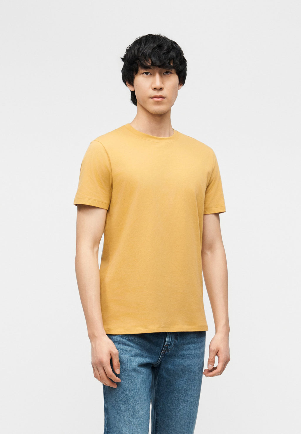 EVERYDAY SOFT CREW  - Basic T-shirt - amber wave