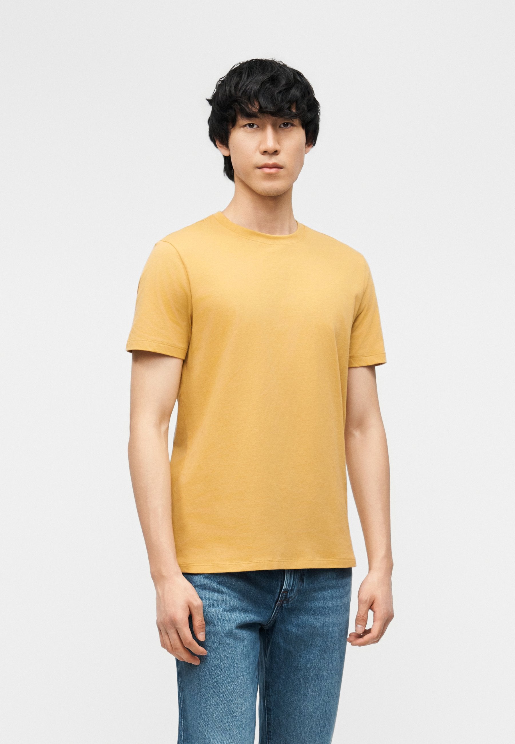EVERYDAY SOFT CREW  - Basic T-shirt - amber wave
