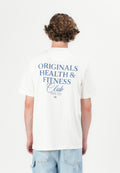 HEALTH CLUB UNISEX - Print T-shirt - off white