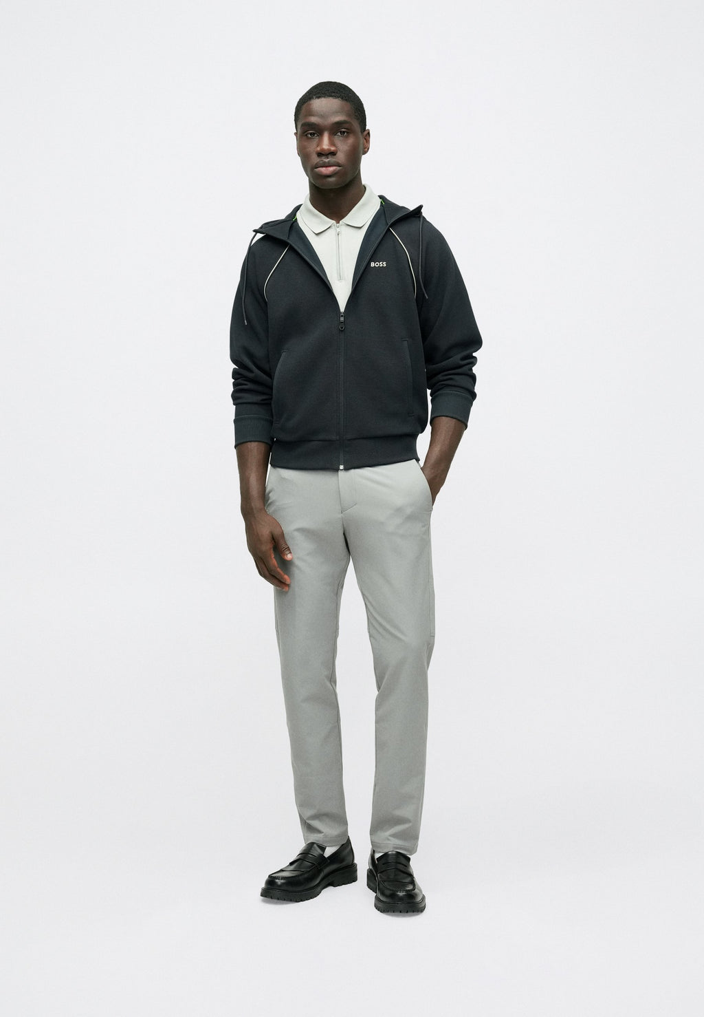 JOIN SAGGY - Zip-up sweatshirt - dark blue