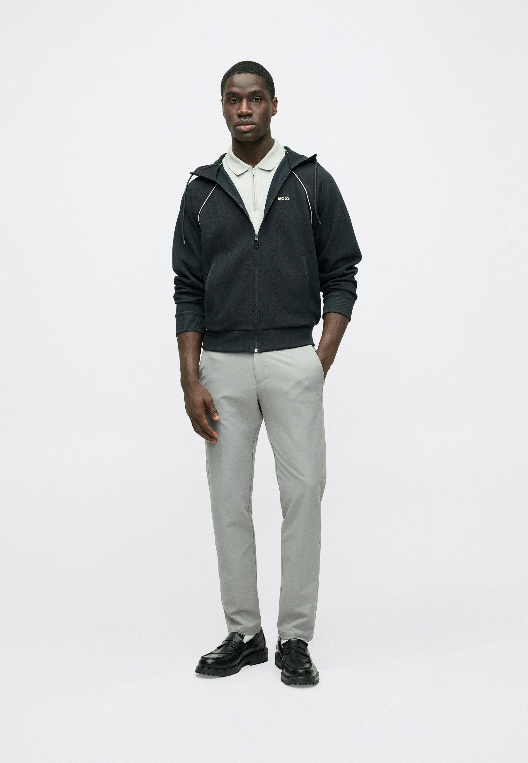 JOIN SAGGY - Zip-up sweatshirt - dark blue