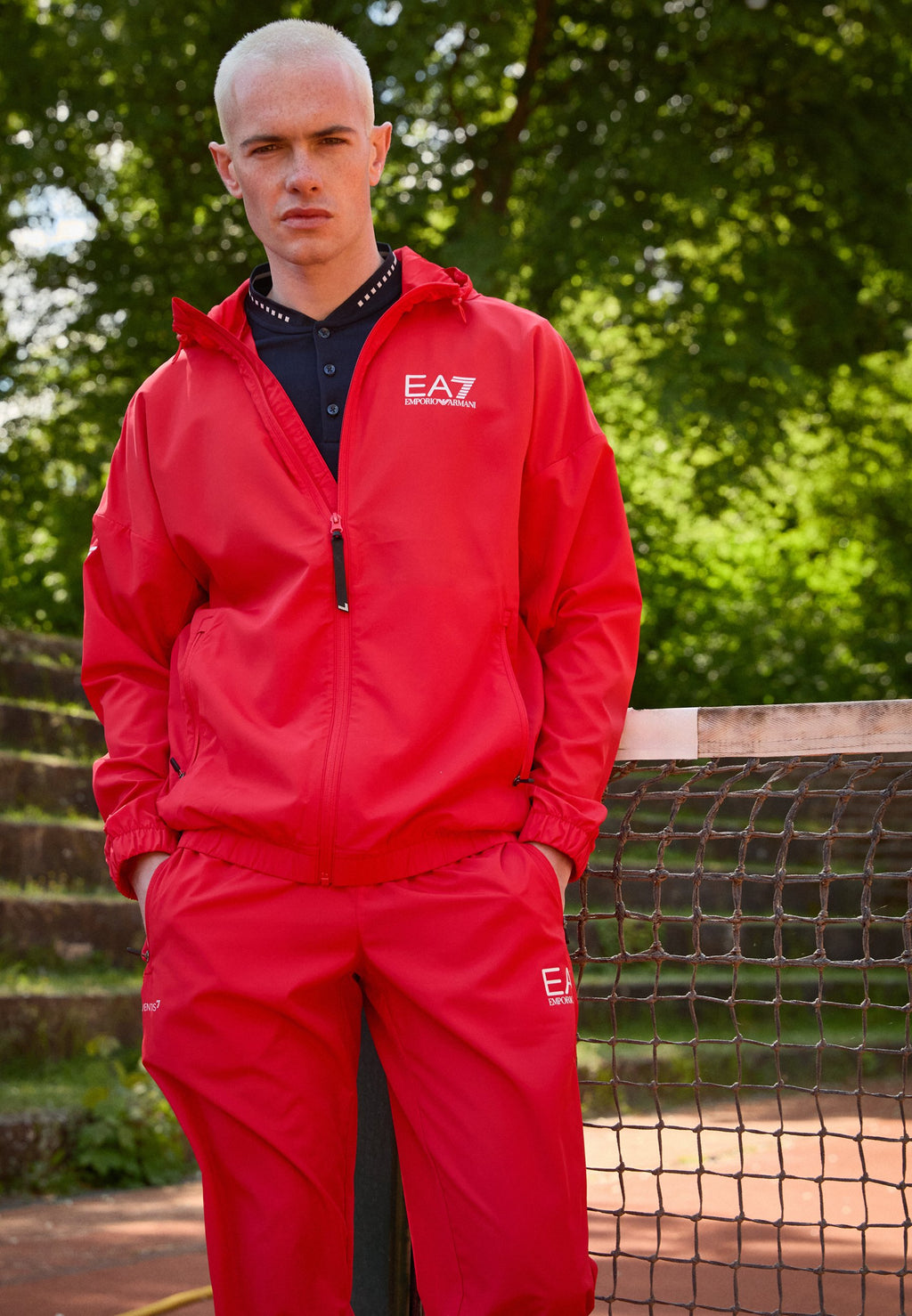 TUTA SPORTIVA - Tracksuit - racing red