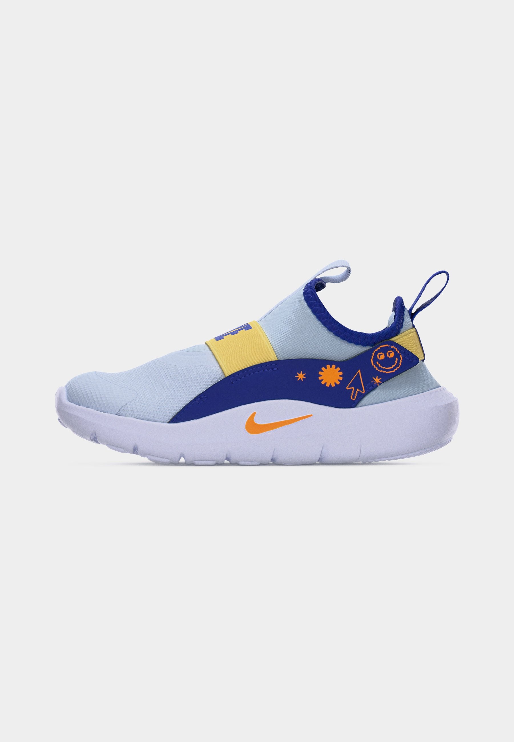 FLEX RUNNER 4 SE UNISEX - Yol koşu ayakkabısı - football grey/laser orange/lapis/soft yellow/white