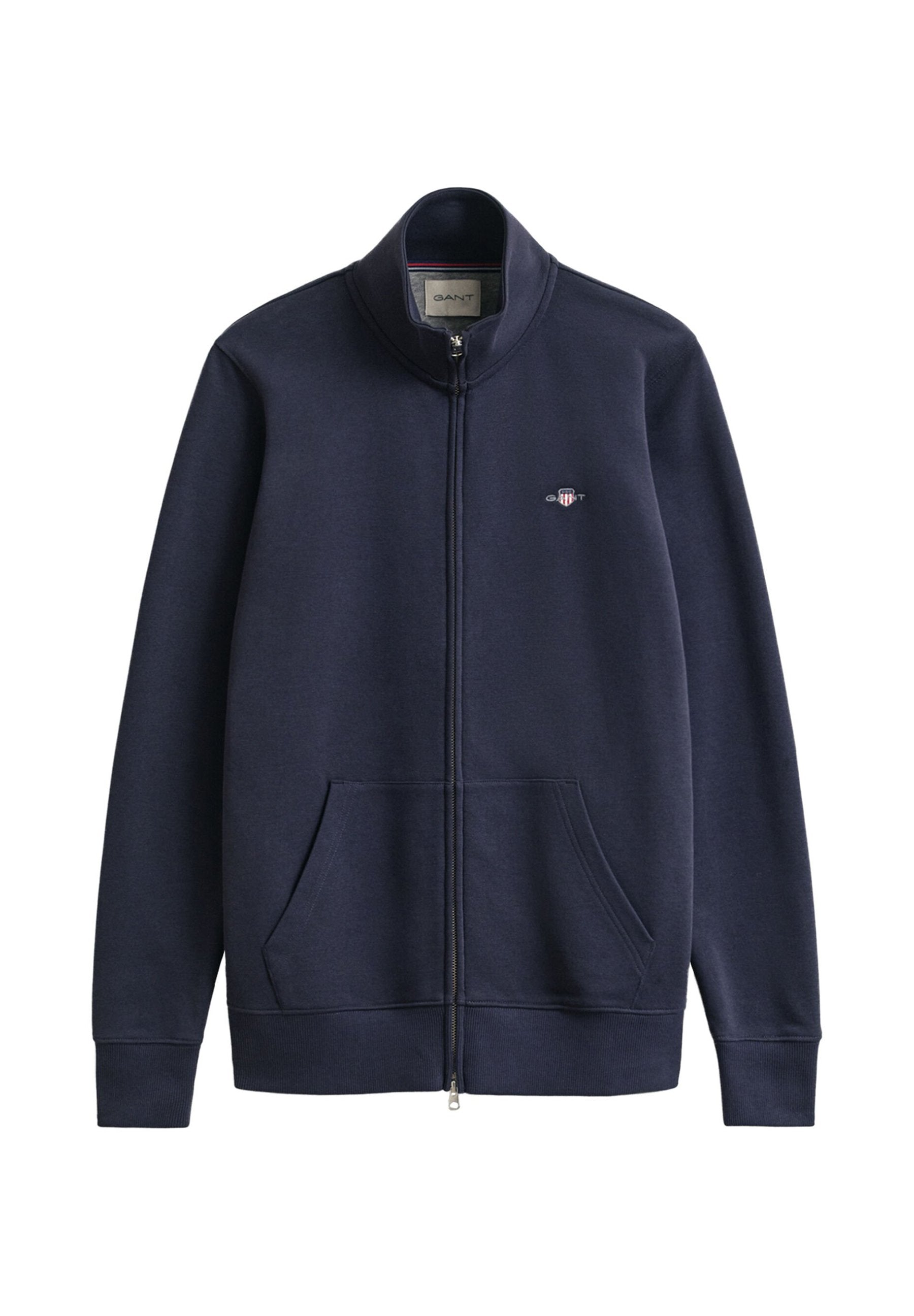 REG SHIELD - Zip-up sweatshirt - evening blue