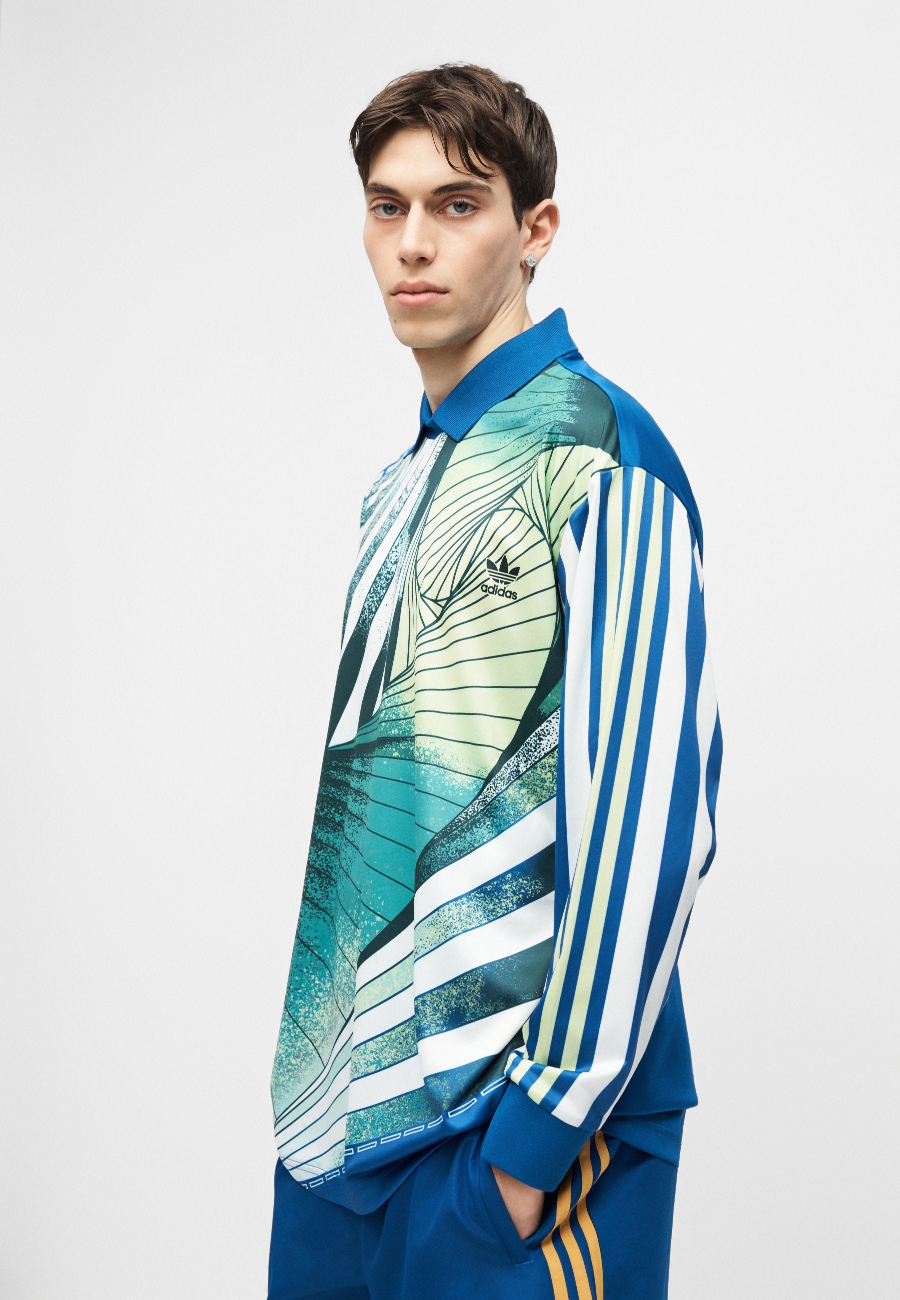 GOALIE - Long sleeved top - power blue
