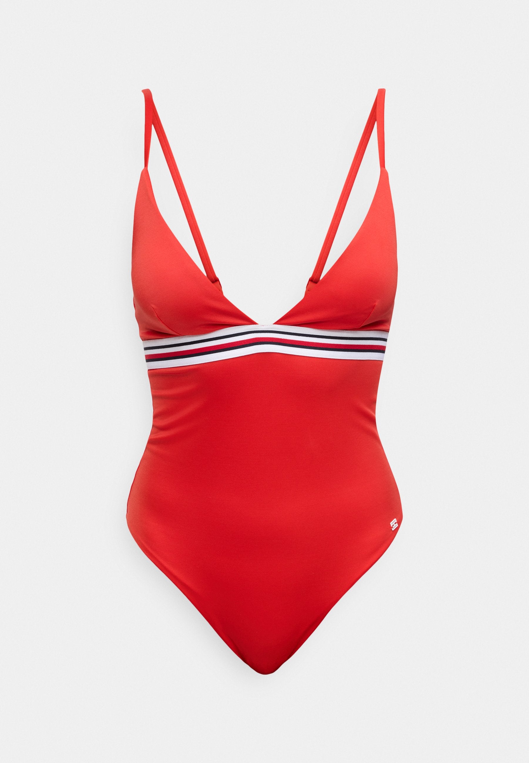 GLOBAL STRIPE PLUNGE TRIANGLE  - Swimsuit - fireworks