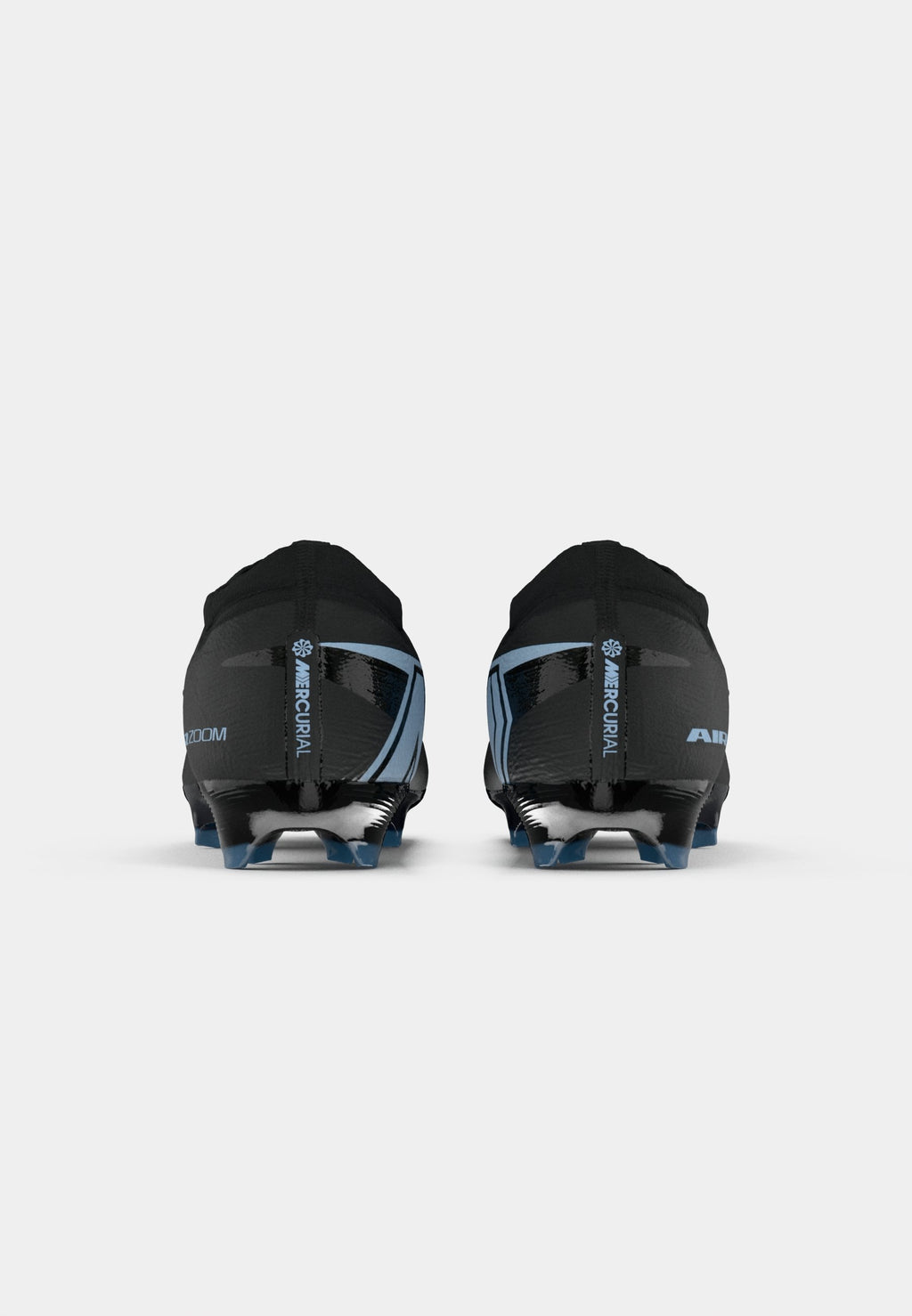 ZM VAPOR 16 PRO FG - Firm-ground football boots - black/ice blue