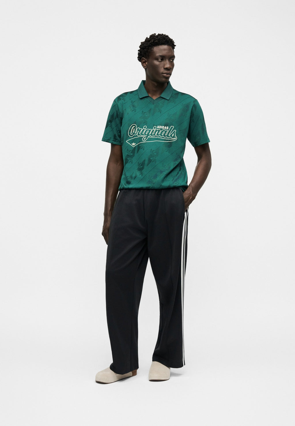 Tracksuit bottoms - black