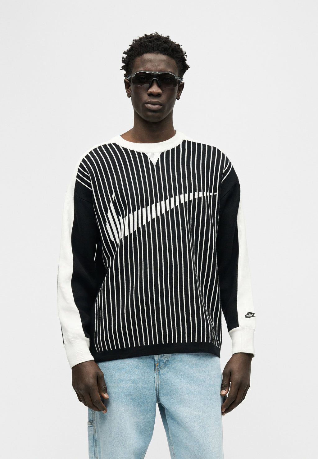 CLUB SWEATER - Pull - noir/voile