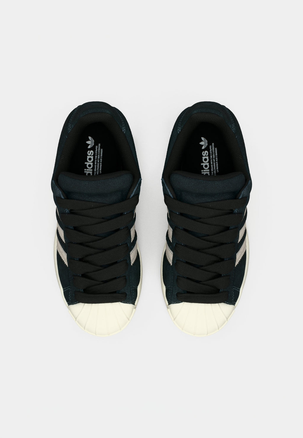 SUPERSTAR ST - Skate shoes - core black/core white/clear sky