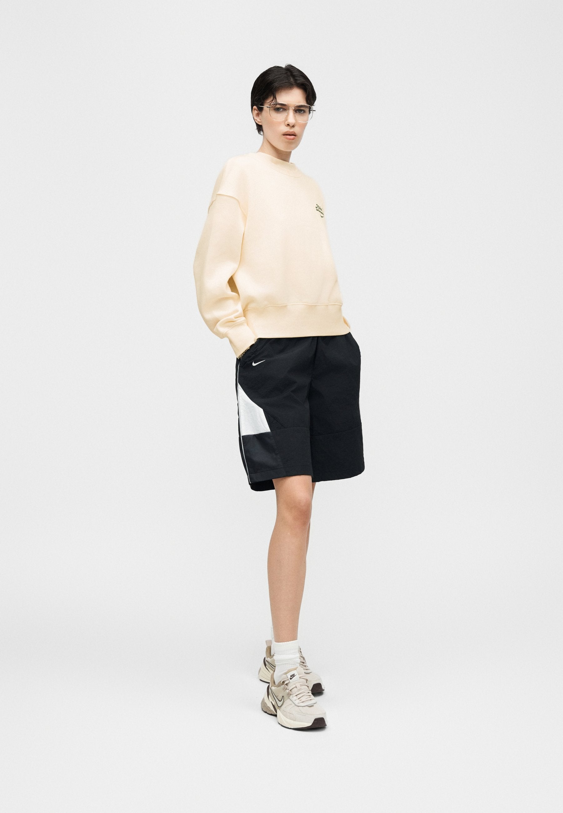 CREW - Sweatshirt - pale ivory