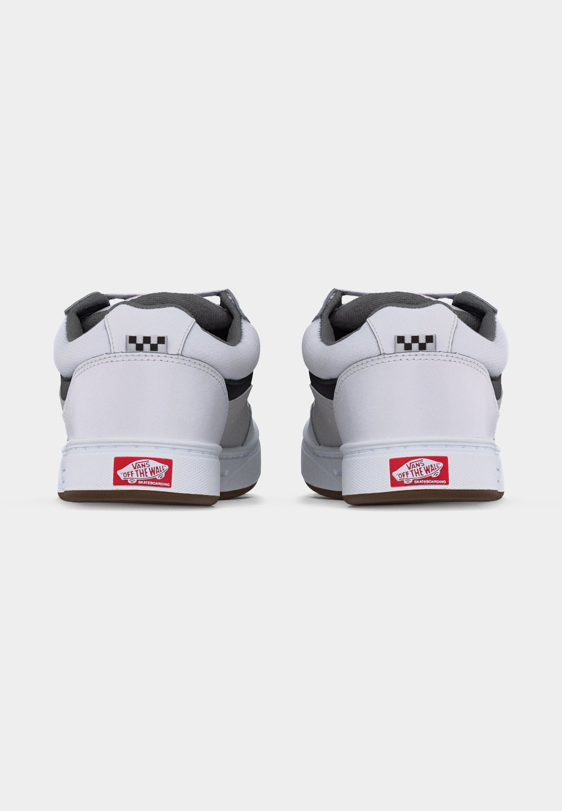 ESTAZZO UNISEX - Skate shoes - white/grey/black
