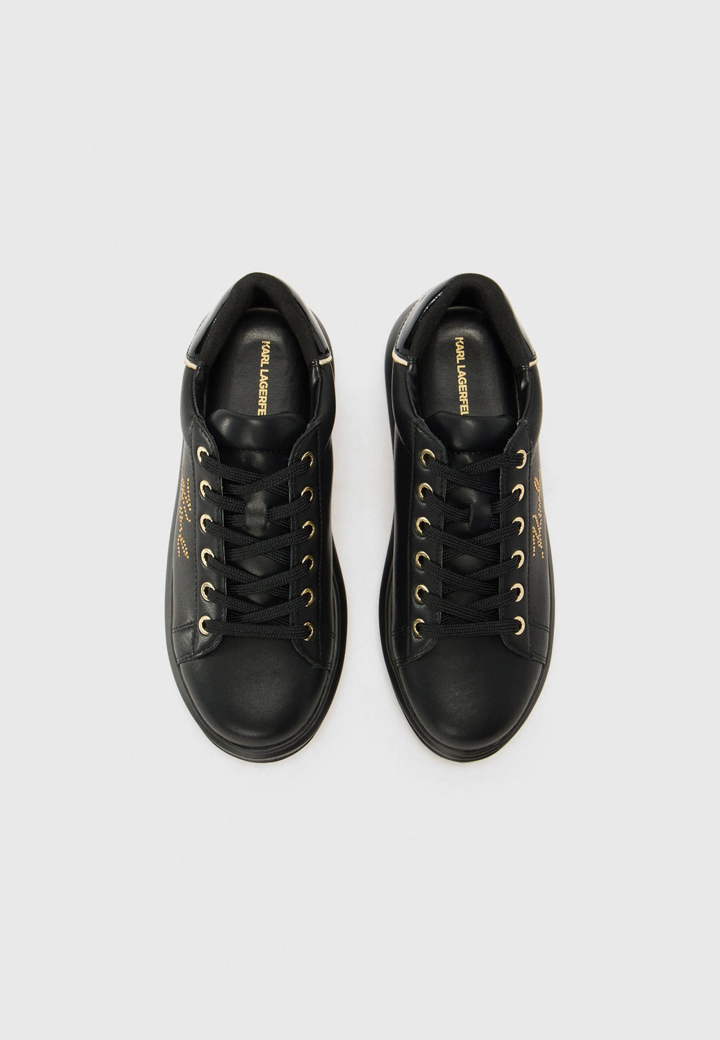 KAPRI - Trainers - black/gold-coloured