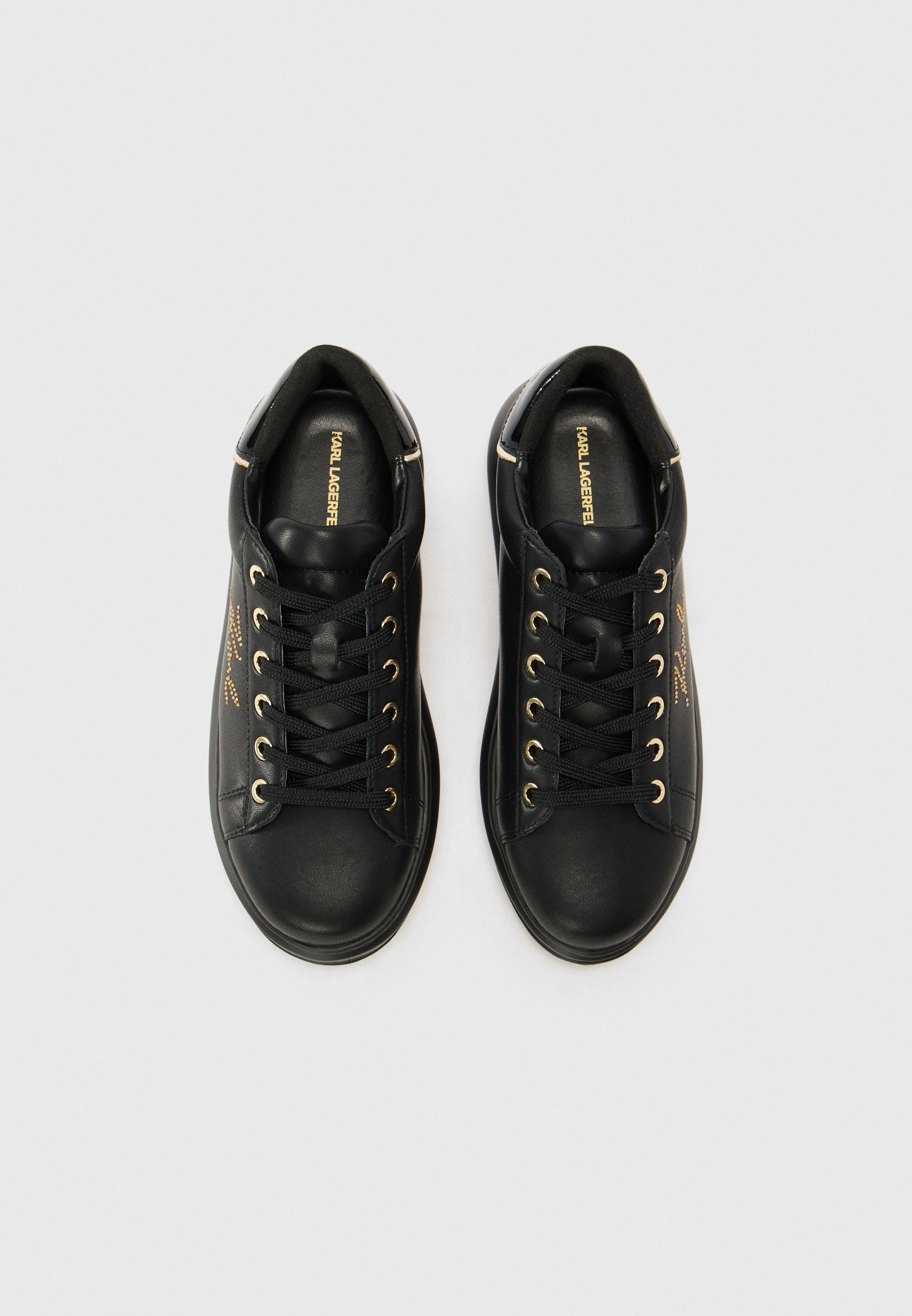 KAPRI - Trainers - black/gold-coloured