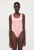 ESSENTIALS ONE PIECE LOGO - Swimsuit - carnation pink