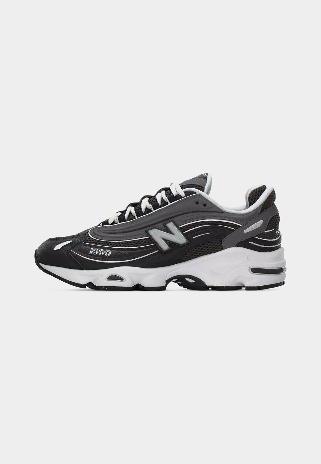 U1000 - Baskets - noir/noir délavé