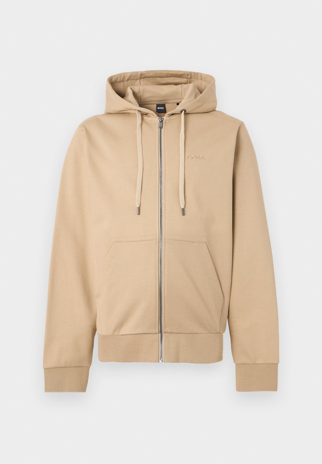 UNISEX - Zip-up sweatshirt - sand beige
